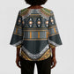 Africa Ethnic Native Pattern Kimono Sleeve Blouse