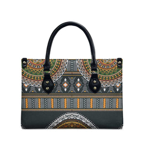 Africa Ethnic Native Pattern Leather Bag