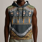 Afro Ethnic Native Pattern Sleeveless Hoodie - African Pride