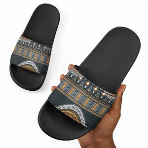 Africa Ethnic Native Pattern Slide Sandals