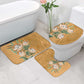 Africa King Proteas Dashiki Motif Bathroom Set Gold Style