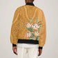 Afro King Proteas Dashiki Motif Bomber Jacket Gold Style