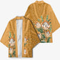 Africa King Proteas Dashiki Motif Kimono Gold Style