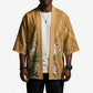 Africa King Proteas Dashiki Motif Kimono Gold Style