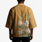 Africa King Proteas Dashiki Motif Kimono Gold Style