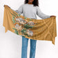 Africa King Proteas Dashiki Motif Simple Headwrap Gold Style