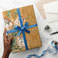 Africa King Proteas Dashiki Motif Wrapping Paper Gold Style - African Pride