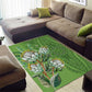 Afro King Proteas Dashiki Motif Area Rug Green Style