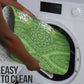 Africa King Proteas Dashiki Motif Bathroom Set Green Style