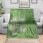 Afro King Proteas Dashiki Motif Blanket Green Style