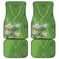 Afro King Proteas Dashiki Motif Car Mats Green Style
