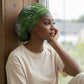 Africa King Proteas Dashiki Motif Easy Headwrap Green Style