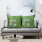 Africa King Proteas Dashiki Motif Pillow Cover Green Style