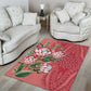 Afro King Proteas Dashiki Motif Area Rug Peach Style