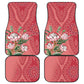 Afro King Proteas Dashiki Motif Car Mats Peach Style