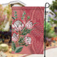 Afro King Proteas Dashiki Motif Garden Flag Peach Style