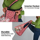 Afro King Proteas Dashiki Motif Grocery Bag Peach Style