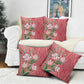 Africa King Proteas Dashiki Motif Pillow Cover Peach Style
