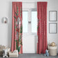 Afro King Proteas Dashiki Motif Window Curtain Peach Style