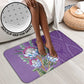 Africa King Proteas Dashiki Motif Bathroom Set Violet Style