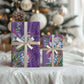 Africa King Proteas Dashiki Motif Wrapping Paper Violet Style - African Pride