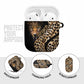 Africa Leopard Skin Pattern AirPods Case Version 01