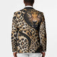 Africa Leopard Skin Pattern Blazer Version 01
