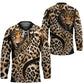 Africa Leopard Skin Pattern Hockey Jersey Version 01