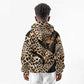 Afro Leopard Skin Pattern Kid Hoodie Version 01