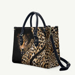 Africa Leopard Skin Pattern Leather Bag Version 01
