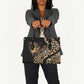 Africa Leopard Skin Pattern Leather Bag Version 01
