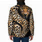 Africa Leopard Skin Pattern Padded Jacket Version 01