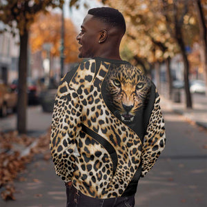 Afro Leopard Skin Pattern Sweatshirt Version 01