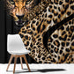 Afro Leopard Skin Pattern Window Curtain Version 01