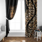 Afro Leopard Skin Pattern Window Curtain Version 01