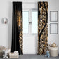 Afro Leopard Skin Pattern Window Curtain Version 01
