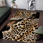 Afro Leopard Skin Pattern Area Rug Version 02