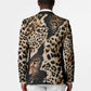 Africa Leopard Skin Pattern Blazer Version 02