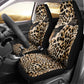 Afro Leopard Skin Pattern Car Seat Cover Version 02