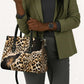 Africa Leopard Skin Pattern Leather Bag Version 02