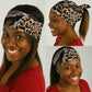 Afro Leopard Skin Pattern Neck Gaiter Version 02 LT9