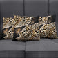 Africa Leopard Skin Pattern Pillow Cover Version 02