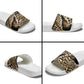 Africa Leopard Skin Pattern Slide Sandals Version 02