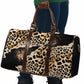Africa Leopard Skin Pattern Travel Bag Version 02