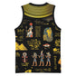 Ancient Egypt and Hieroglyphs Basketball Jersey - African Pride