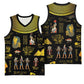 Ancient Egypt and Hieroglyphs Basketball Jersey - African Pride