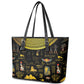Ancient Egypt and Hieroglyphs Leather Tote Bag