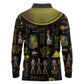 Ancient Egypt and Hieroglyphs Long Sleeve Polo Shirt