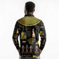 Ancient Egypt and Hieroglyphs Long Sleeve Polo Shirt