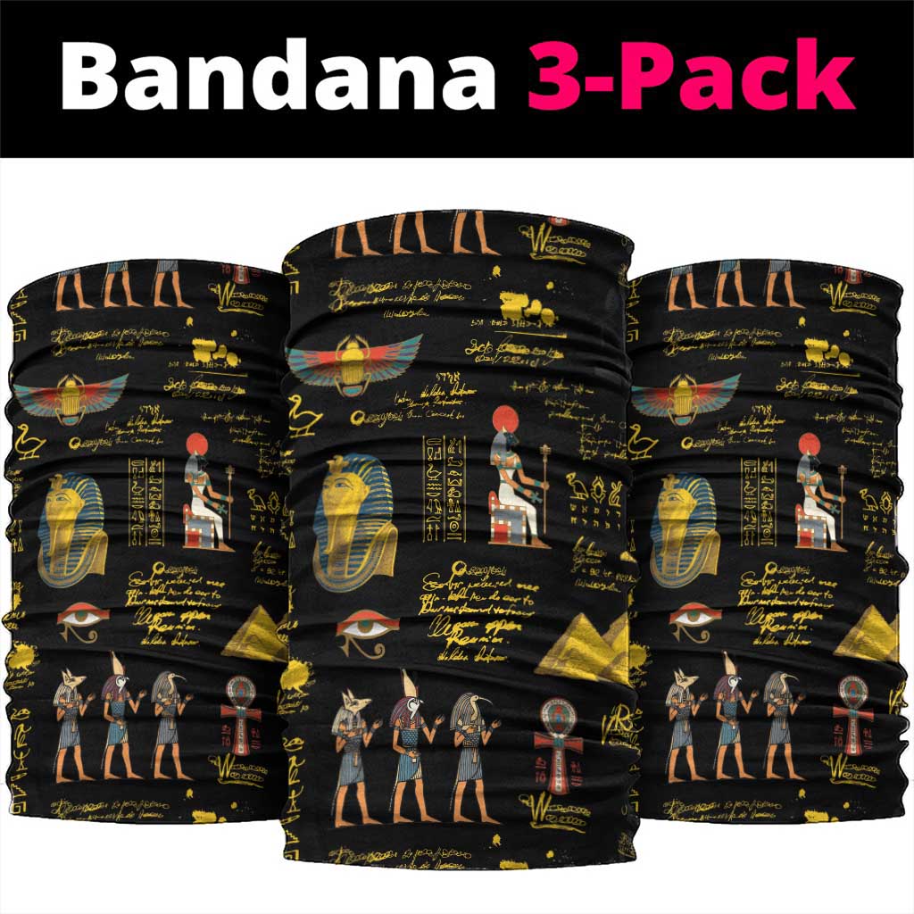 Ancient Egypt and Hieroglyphs Neck Gaiter - African Pride